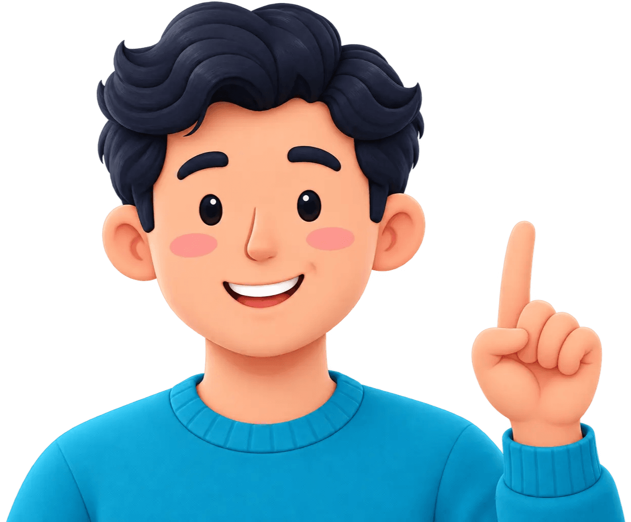 مشتری راضی پس از استفاده از منوی هوشمند